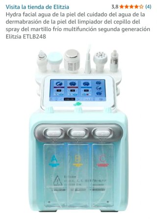 Máquina Hydra Facial Elitzia ETLB248