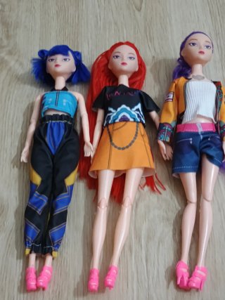 Set de 3 Muñecas K-Pop