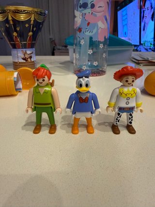Lote 3 Figuras Playmobil Disney Kinder