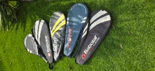 Set de 5 Raquetas de Tenis Babolat , Head, Prince