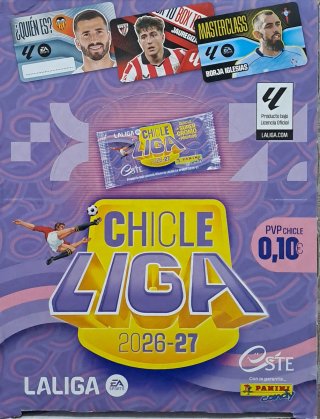 Colección completa cromos Liga Este 2026/27