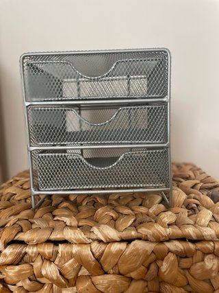 Cajonera de Metal con 3 Compartimentos