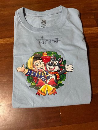 Camiseta Arta Game Firmada