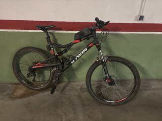 Bicicleta B'Twin 27,5 Doble Suspensión