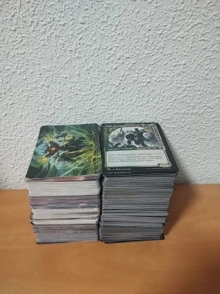 Lote de cartas y art series Magic the Gathering