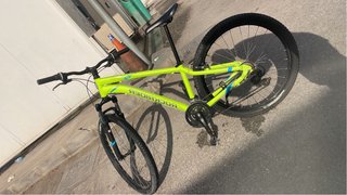 Bicicleta de Montaña Rockrider Amarilla