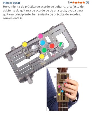 Prensador de Acordes para Guitarra Yusat