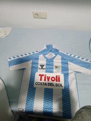 Camiseta Málaga CF 120 Aniversario Hummel