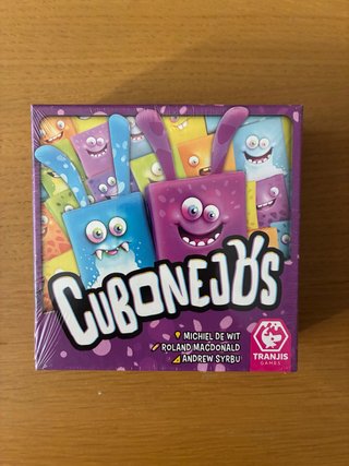 Juego de mesa Cubonejos SIN ABRIR