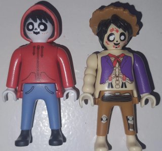 Playmobil Miguel y Héctor