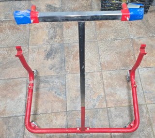 Carro de Taller para Kart, maquina cambio de rueda