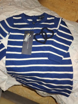 Vestido Tommy Hilfiger Bebé Rayas