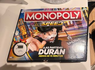 Juego de mesa Monopoly Speed