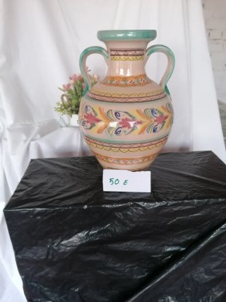 Jarrón Antiguo de Cerámica