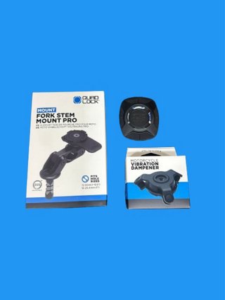 Soporte Quad Lock Fork Stem Mount Pro y Dampener