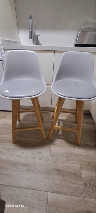 2 Taburetes altos de cocina Sklum