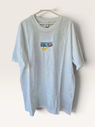 Camiseta Nike x One Piece Blanca XXL