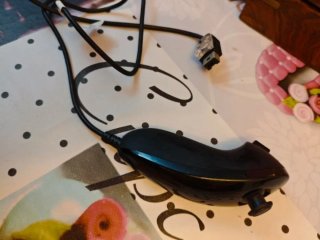 Nunchuk para Wii Negro