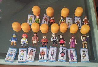 12 Figuras Kinder Playmobil Disney