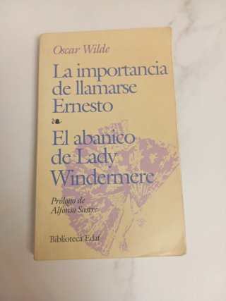 La importancia de llamarse Ernesto: El abanico ...