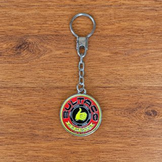 Llavero moto Bultaco Cemoto metálico logo esmalte