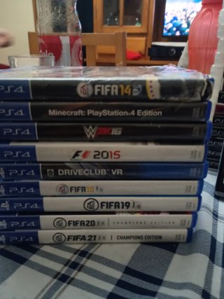 Lote de 9 Juegos para PS4