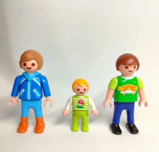Lote de 3 figuras Playmobil niños