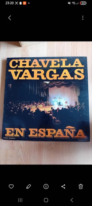 Vinilo Chavela Vargas - En España