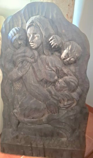 Talla en Madera de Figura Religiosa