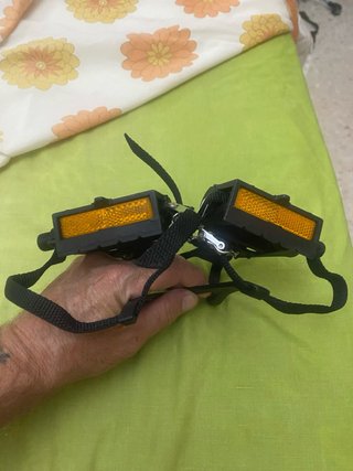 Pareja de Pedales para Bicicleta con Correas