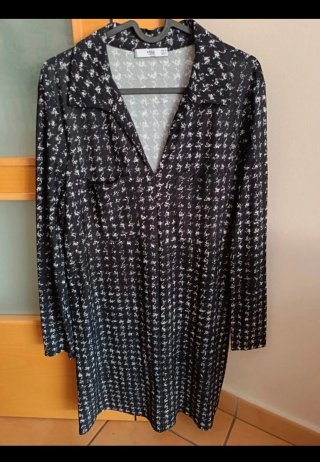 Vestido Manga Larga Mango