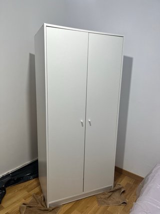 Armario Kleppstad 2 Puertas Blanco