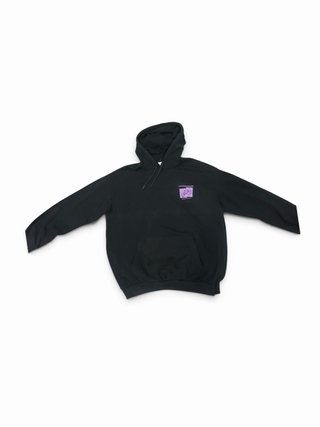 Felpa con cappuccio nera