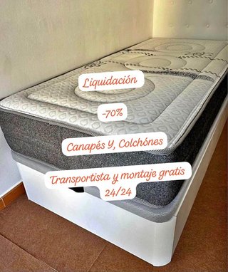 Canapé y colchón