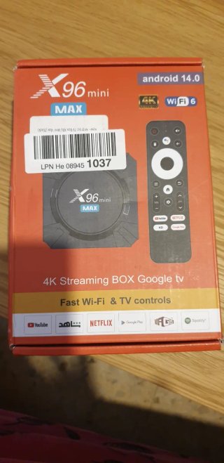 Android TV Box X96 Mini Max 4K