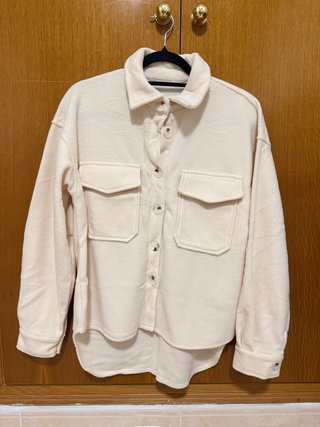 Chaqueta Color Crema Talla S