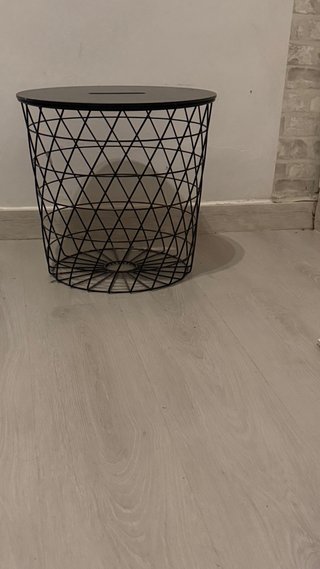Mesa Auxiliar Ikea Negra