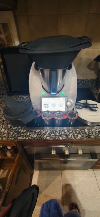 Thermomix TM6 con segundo vaso y accesorios