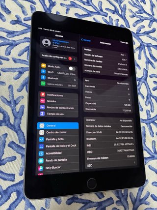 iPad mini 4 128GB+4G Cellular Space Gray