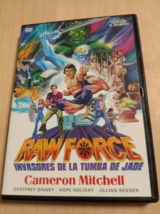 DVD Raw Force: Invasores de la Tumba de Jade