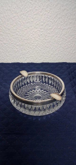 Cenicero de Cristal Tallado