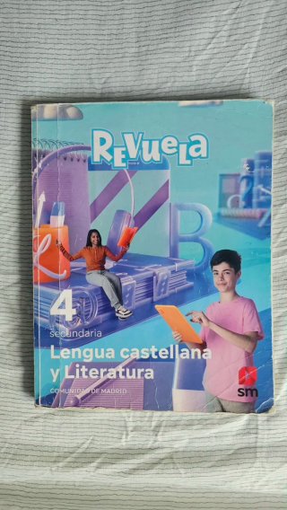 libro lengua y literatura "revuela" 4 ESO