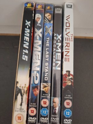 Colección 5 Películas X-Men en DVD