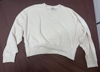 Sudadera Adidas Originals Beige Cropped