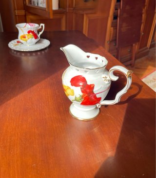 Juego de Café Vintage de Porcelana