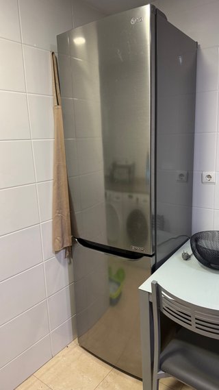 Frigorífico Combi LG No Frost Inox 2m