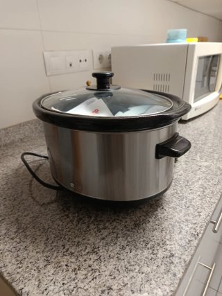 Olla de cocción lenta , mellerware tempo .acero in