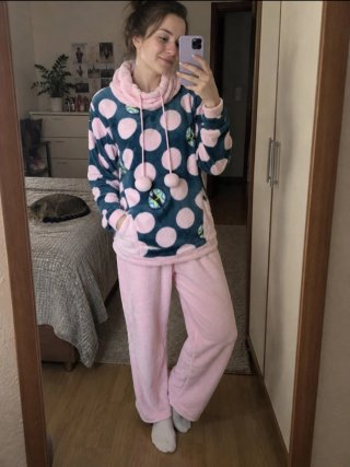 Pijama de invierno.Cómoda, muy suave.Nueva.Talla S