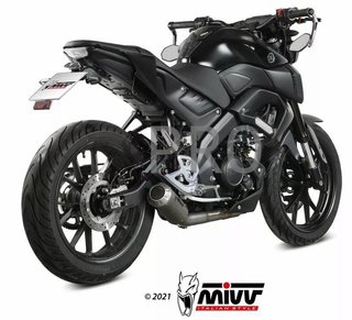 Linea escape Completa Yamaha mt 125 r125 mivv