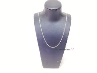 cadena plata 925mm 25cm